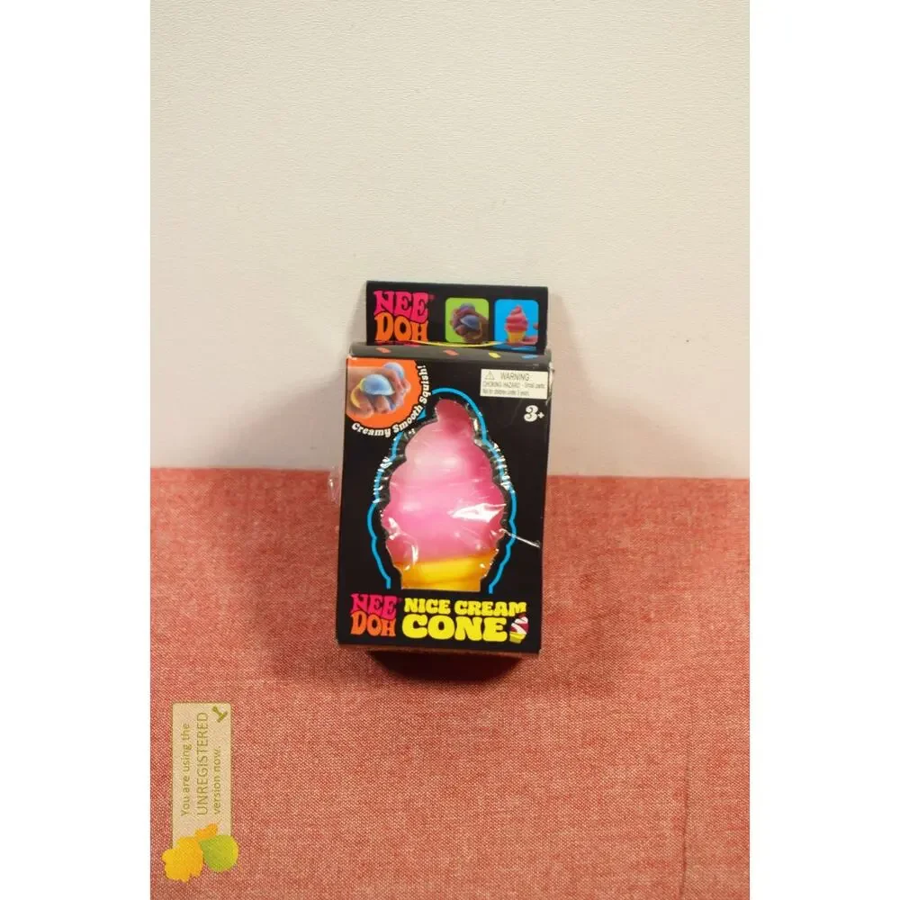Nee Doh Nice Cream Cone Pink